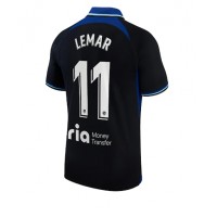 Atletico Madrid Thomas Lemar #11 Fotballklær Bortedrakt 2022-23 Kortermet